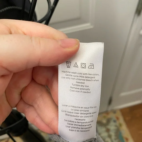 Danskin Grey Zip-up Hoodie - Picture 8 of 9